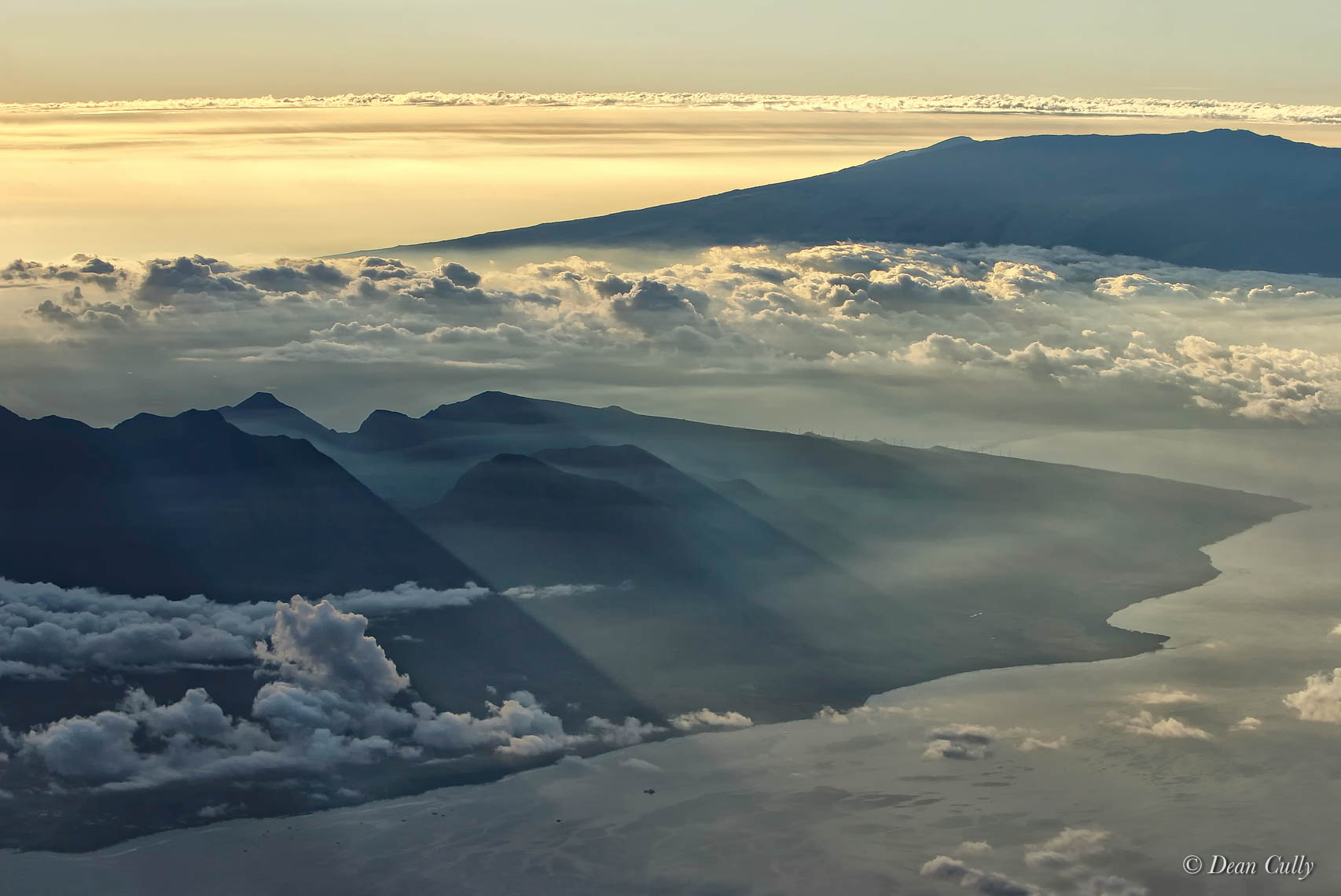 Maui Morning Crepuscular Cloudscape