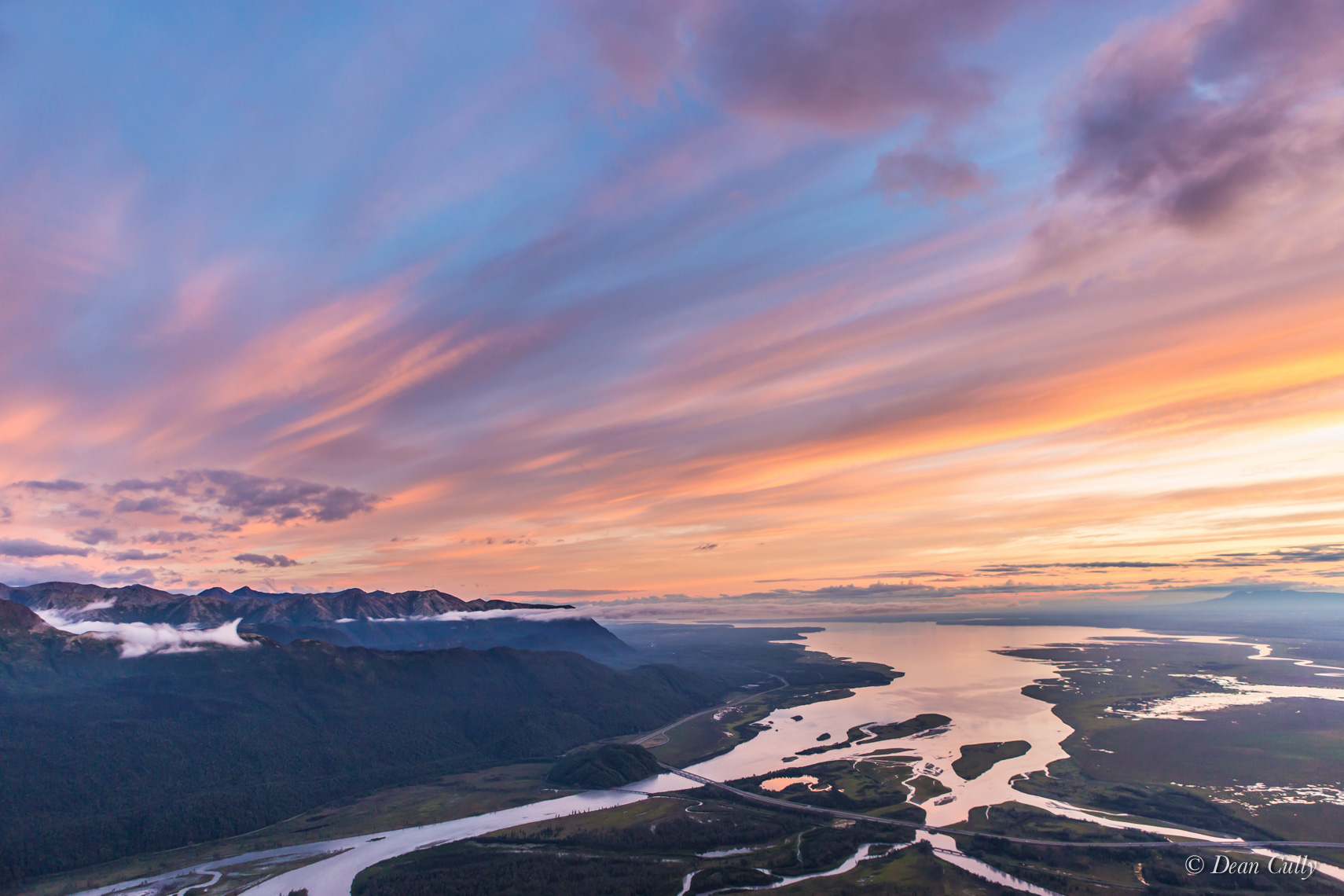 Knik Arm Sunset 2137